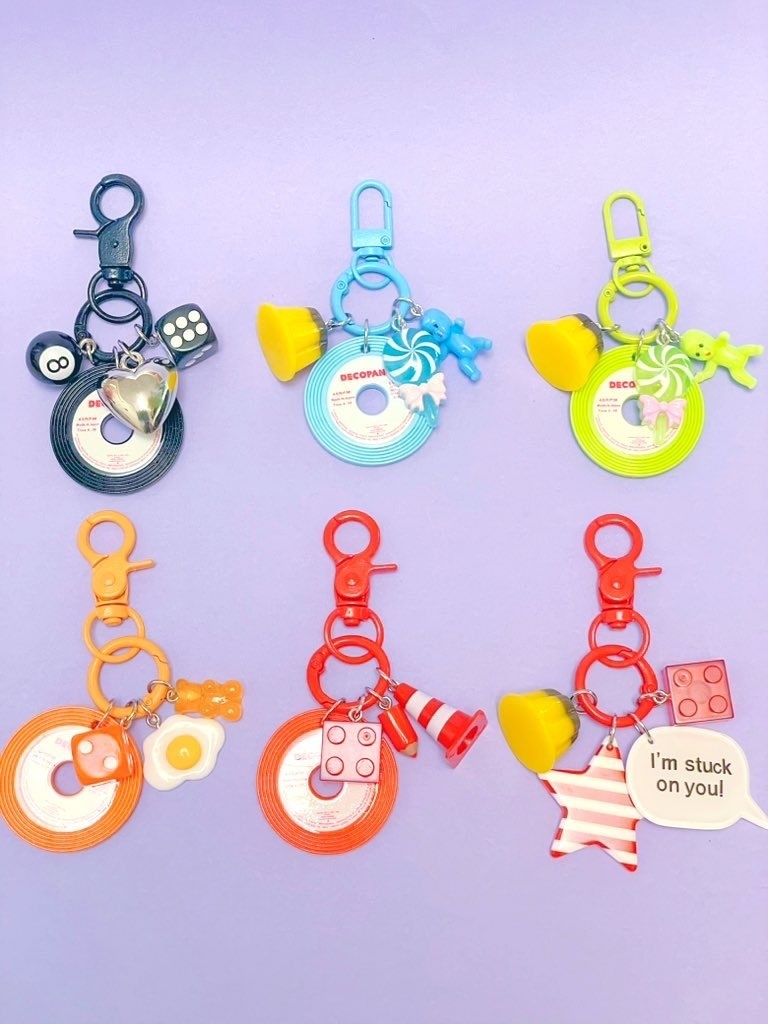 じゃらじゃらチャーム(ブラック)