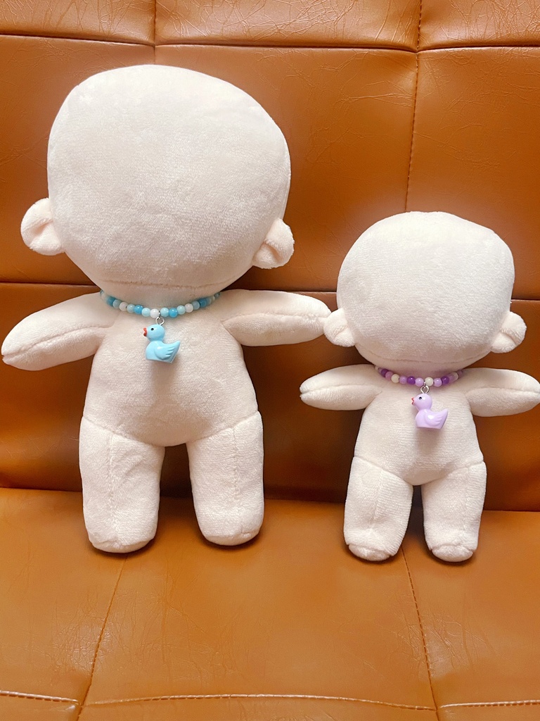 15cmぬい用 あひるネックレス|カラフル 推しぬいアクセサリー