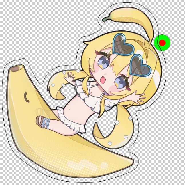 乃保保ちゃん 水着アクリルキーホルダー