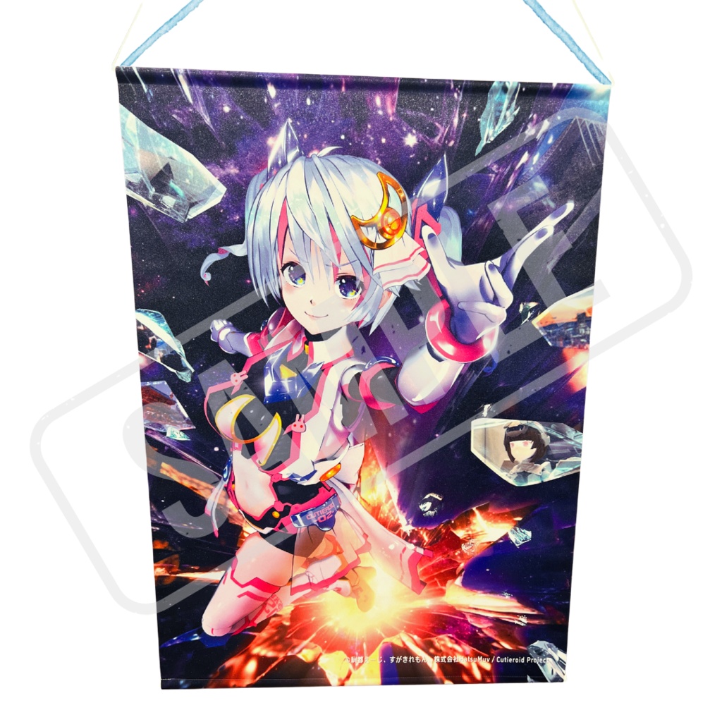 NOVA キラキラプレミアムスエードB2タペストリー 「次元の壁を破り飛び出すNOVA」【追加生産】