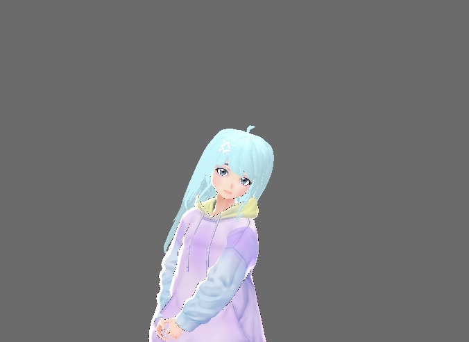 [VROID] Blue hair 