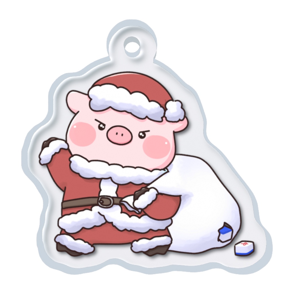 ないおトンお仕事めじるしチャーム(サンタクロース)