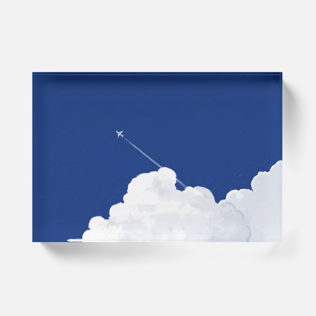 秩序と自由-アクリルブロック