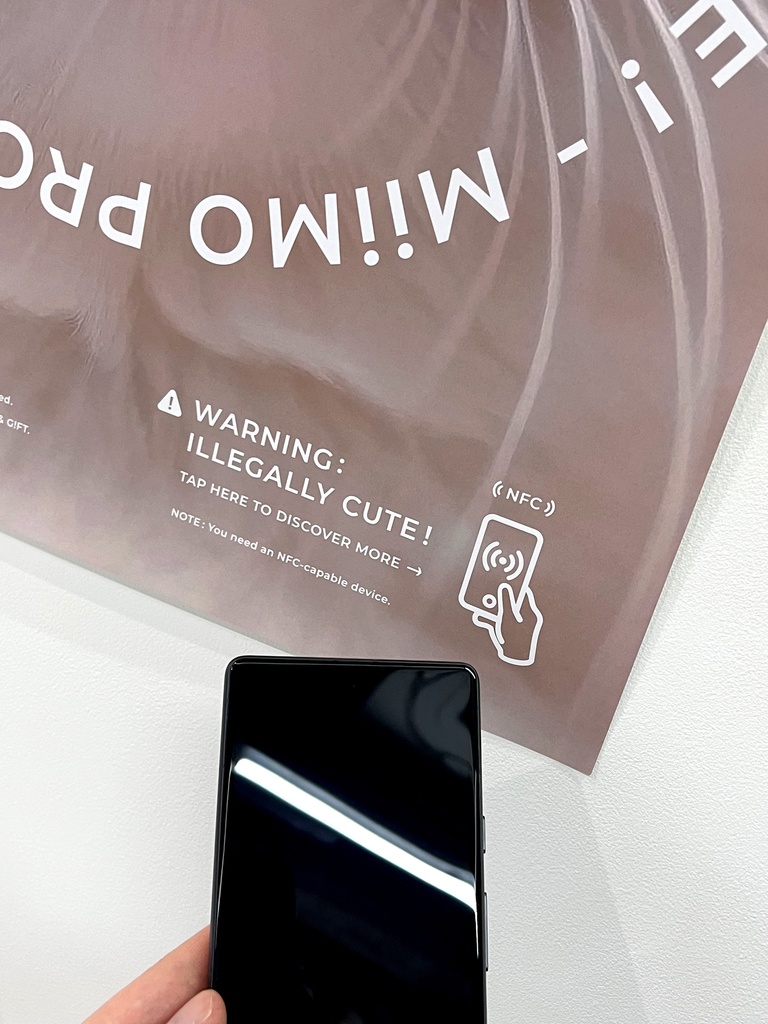 MiiMO - NFC Poster A2 ポスター Ver.「猫」