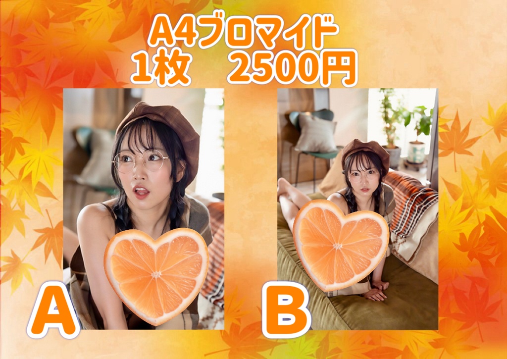 【A4サイズ】秋ブロマイド