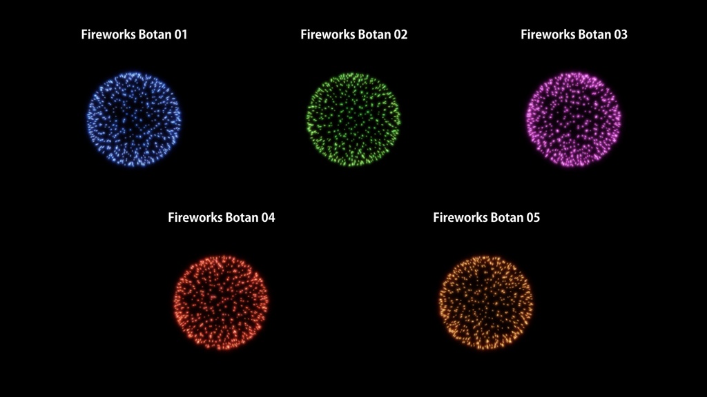 【APNG+WebP素材】花火エフェクト42種
