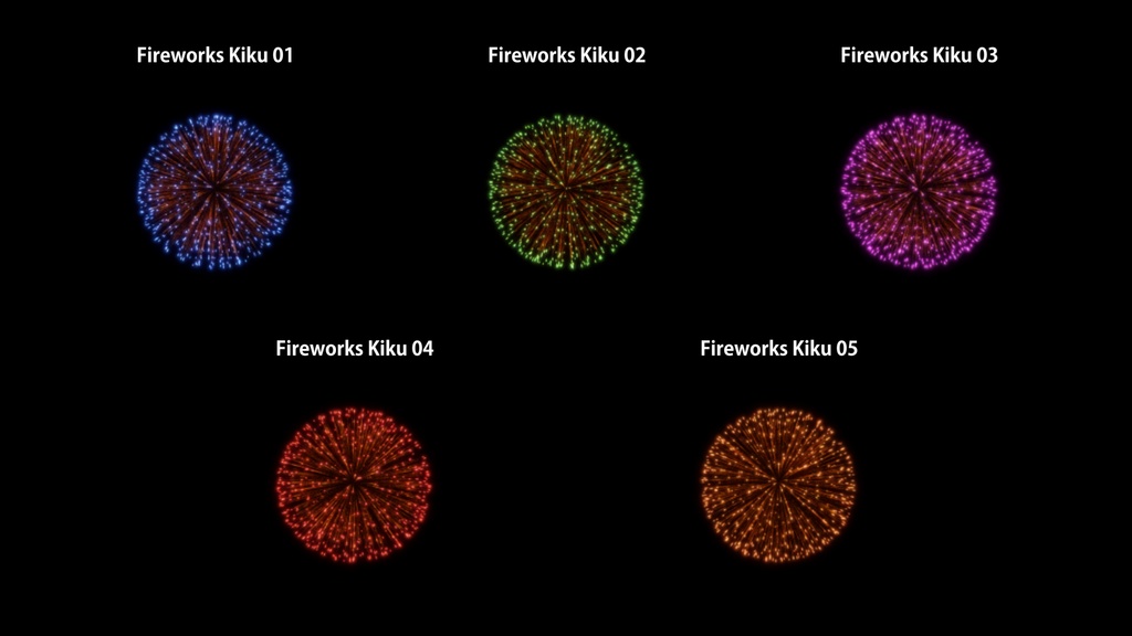 【APNG+WebP素材】花火エフェクト42種