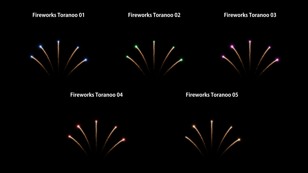 【APNG+WebP素材】花火エフェクト42種