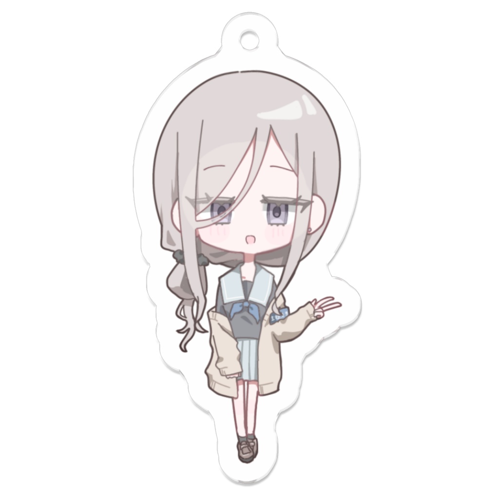 一色雫那ﾐﾆアクリルキーホルダー