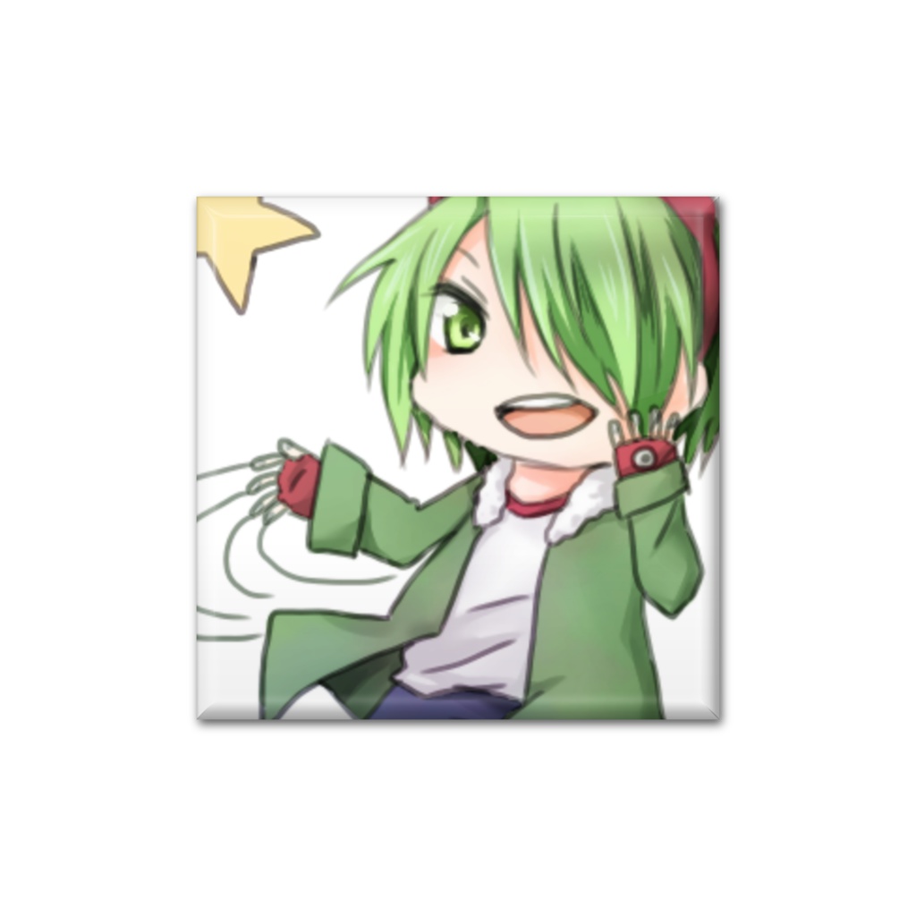 アカメが斬る!ラバック缶バッジ