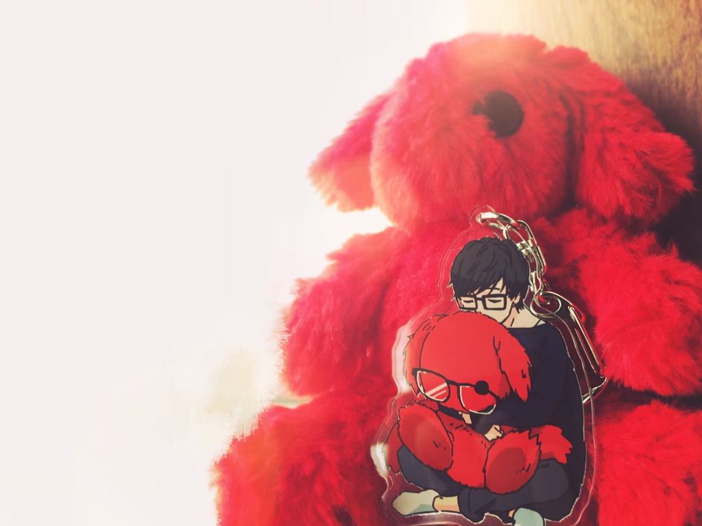 てらもんおすわりキーホルダー