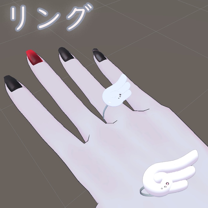 天使の羽セット(羽、ヘアピン、ピアス、リング)