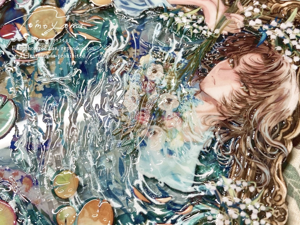 誰何されずのオフィーリア(男性ver.)【アクリルスタンド】