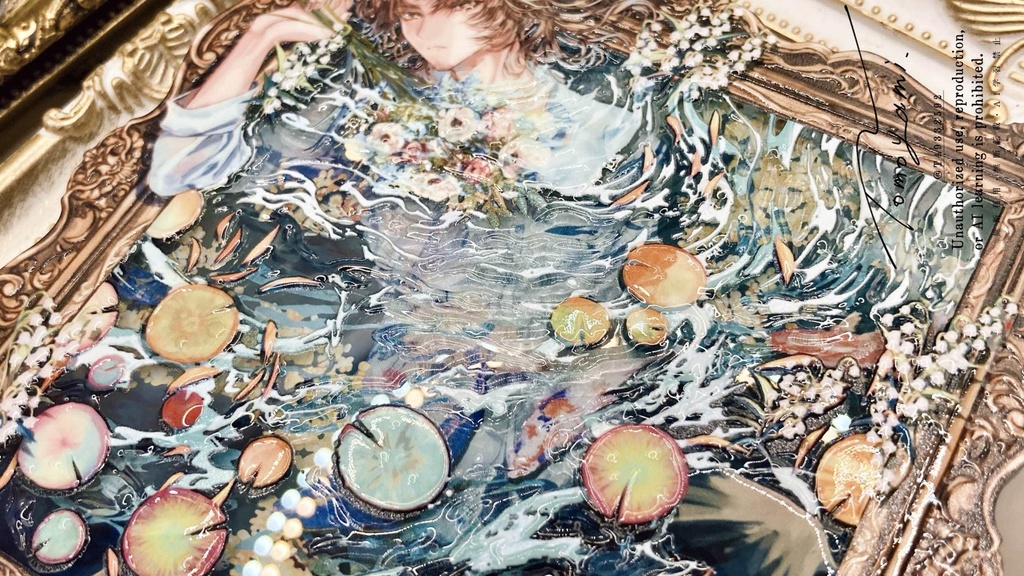 誰何されずのオフィーリア(男性ver.)【アクリルスタンド】