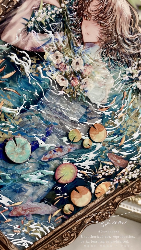 誰何されずのオフィーリア(女性ver.)【アクリルスタンド】