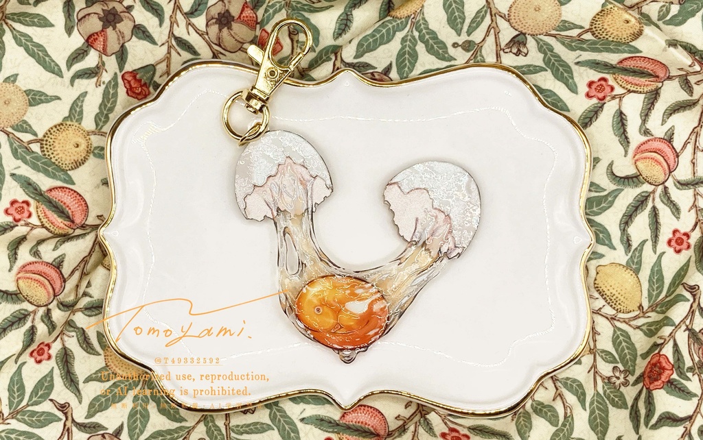 たまご【アクリルキーホルダー】
