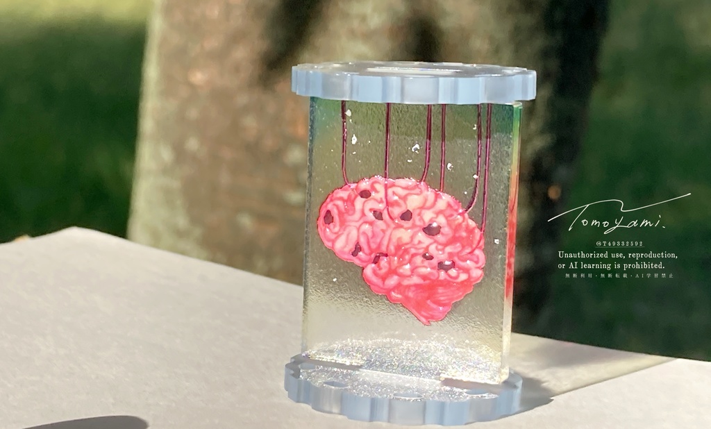 脳缶/ミ＝ゴステッカー付‼️【アクリルスタンド】