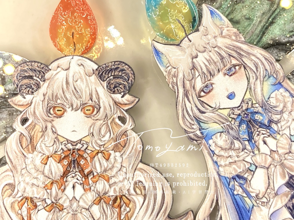 蝋燭の子【アクリルスタンド】