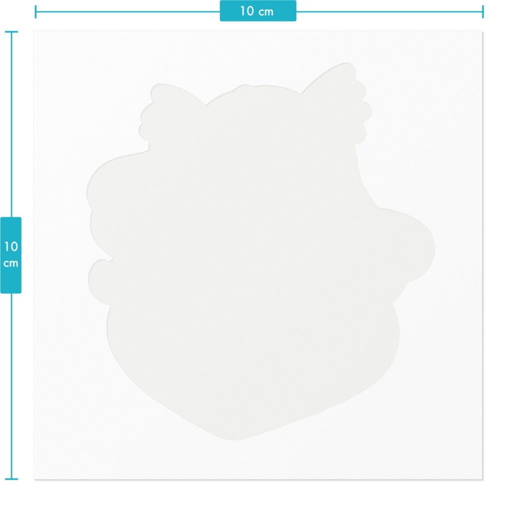 ネプテューヌ、みにきゃらノワールのステッカー