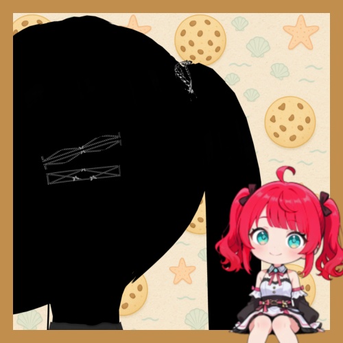 【 Vroid / Xwear 】Butterfly set + Hair Accesories バーチャルバタフライセットアップ + 髪飾り