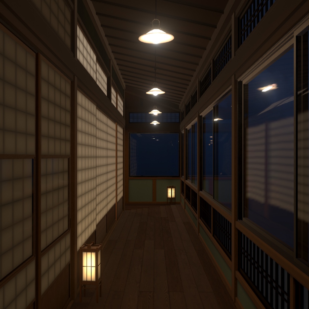 【VRChat 販売ワールド】 - 月来亭 -