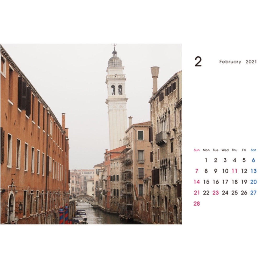 イタリアカレンダー