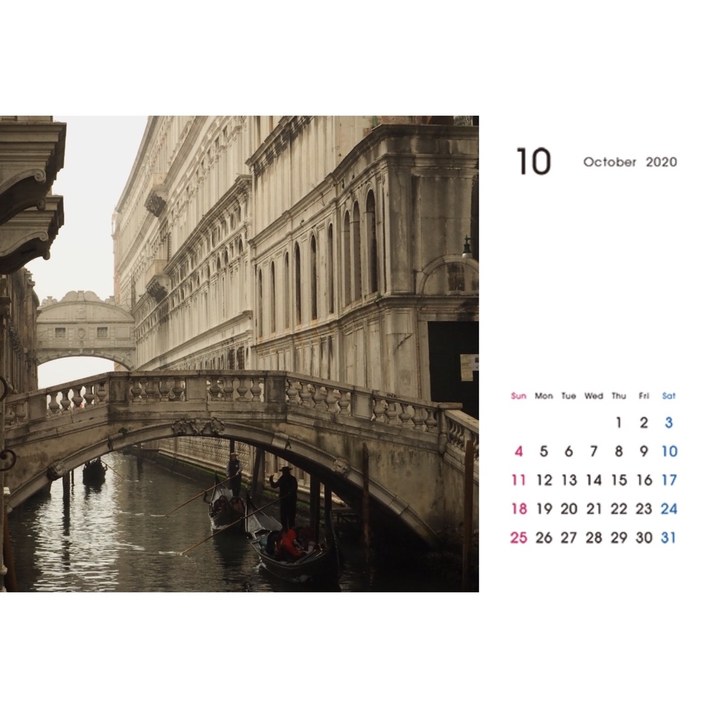 イタリアカレンダー