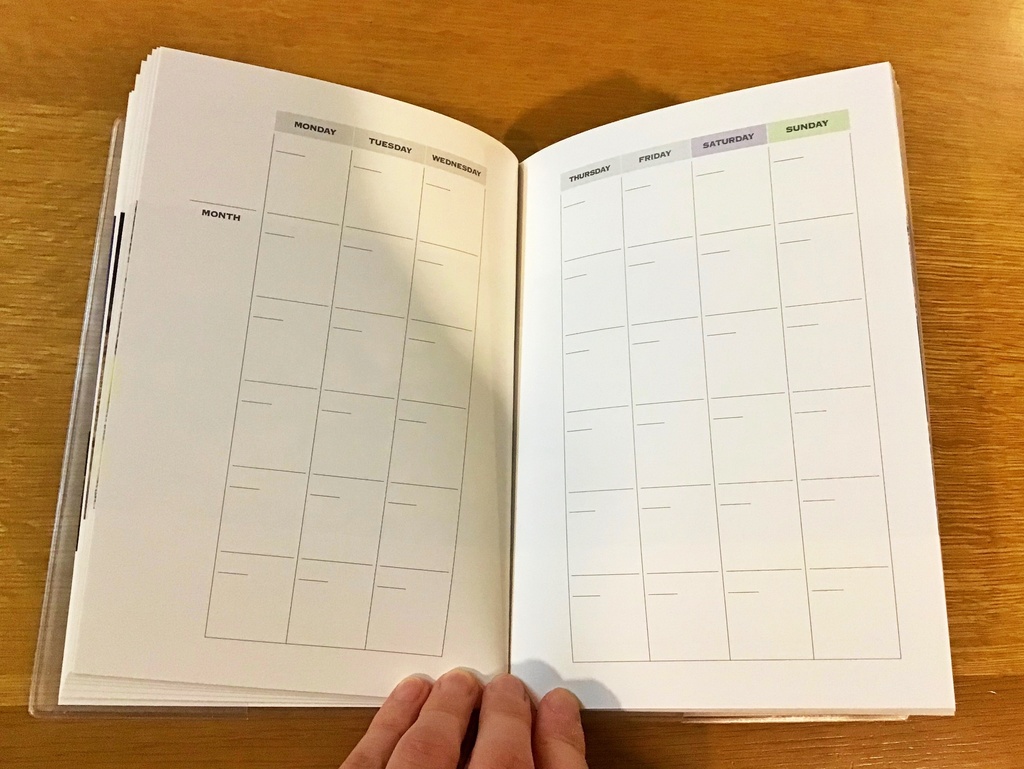 旅猫スケジュール帳B6