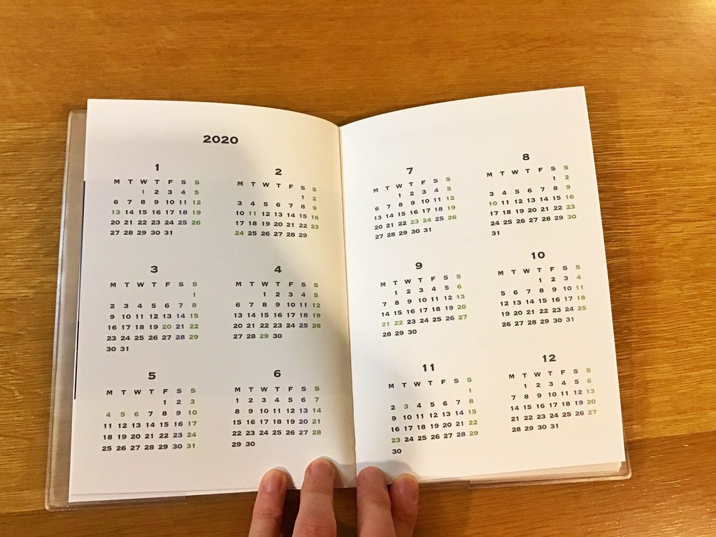 旅猫スケジュール帳B6