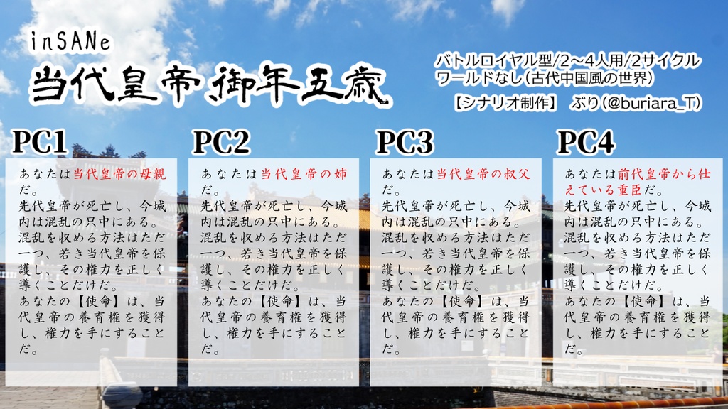 inSANeシナリオ集「天使は微笑まない」(PDF版)_第2版