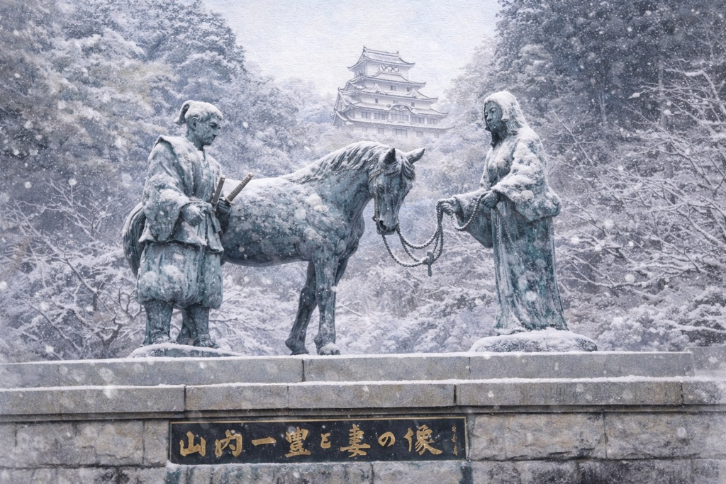 水彩で巡る 日本の名城