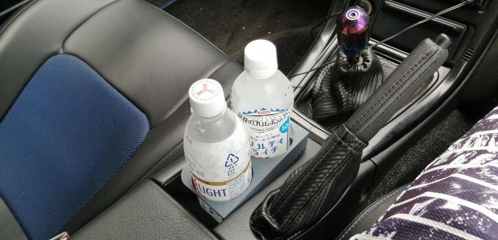 R32スカイライン用 ドリンクホルダー(ブラック)