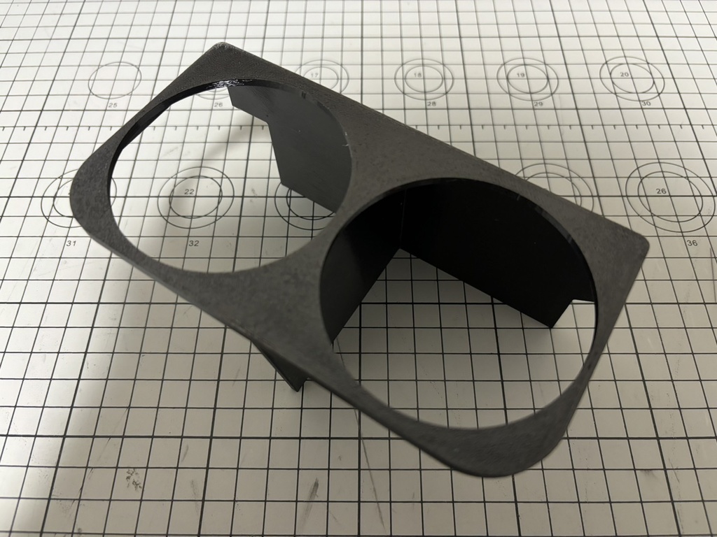 R32スカイライン用 ドリンクホルダー(ブラック)