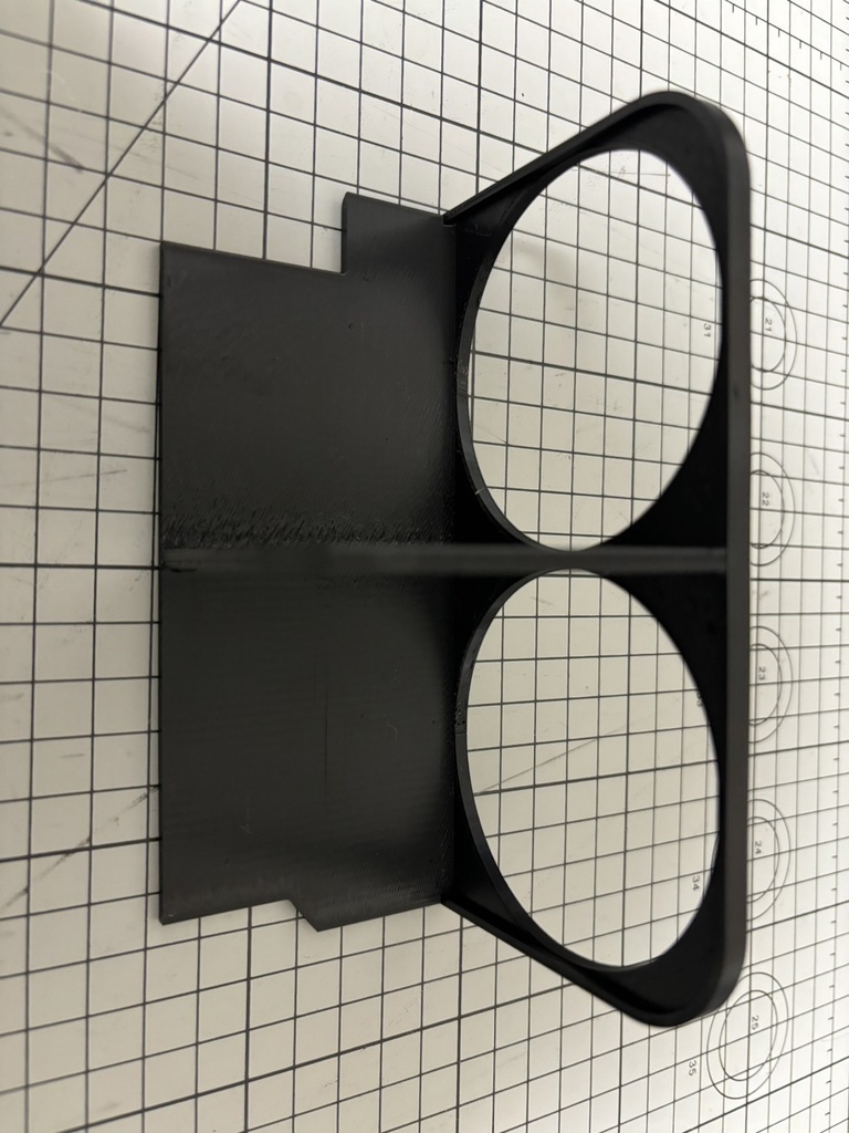 R32スカイライン用 ドリンクホルダー(ブラック)