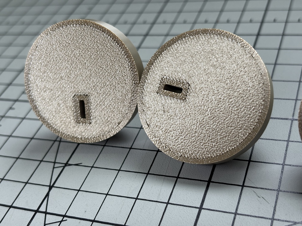 コルトラリーアート用 エアコンダイアル 3点セット(カッパーゴールド)