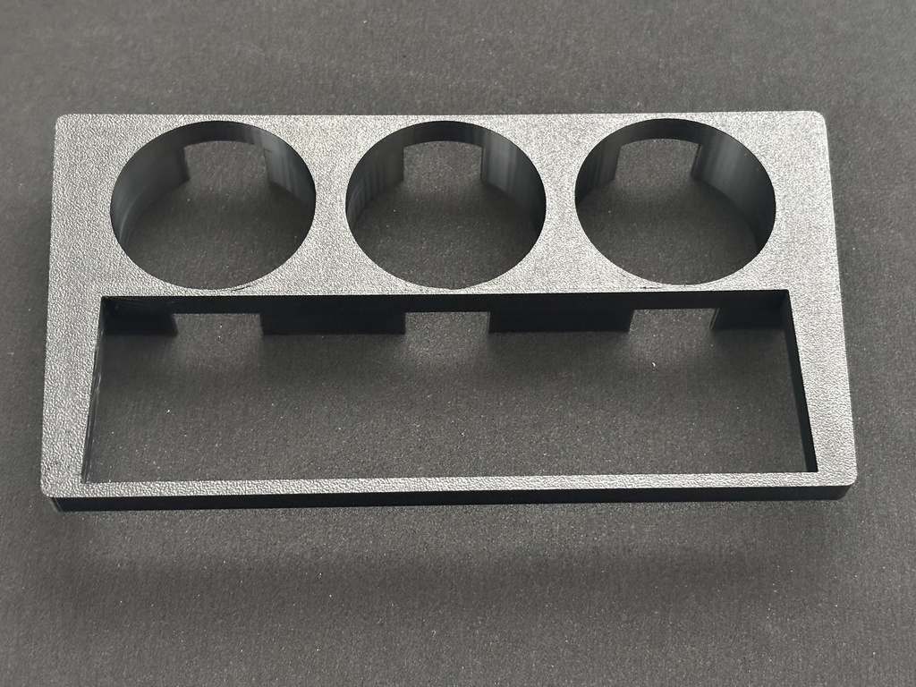 コルトラリーアート用 3連メーターパネル(52Φ×3)