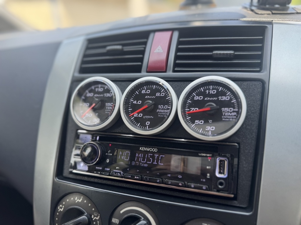 コルトラリーアート用 3連メーターパネル(52Φ×3)