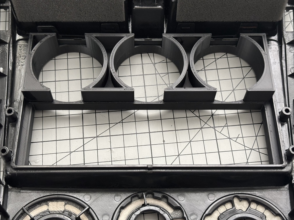 コルトラリーアート用 3連メーターパネル(52Φ×3)