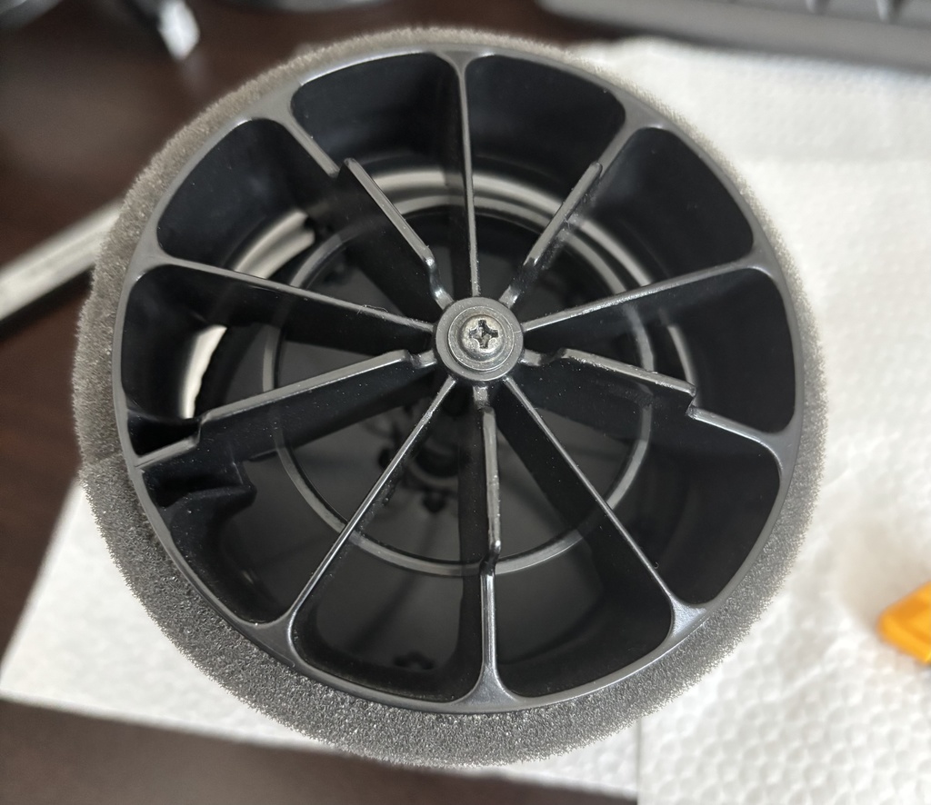 GR86用 エアコン吹き出し口メーターホルダー(60φ)_ブラック