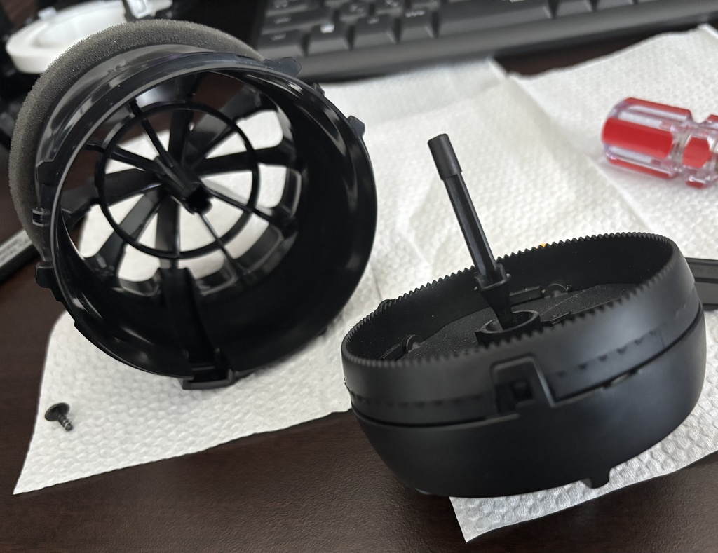 GR86用 エアコン吹き出し口メーターホルダー(60φ)_ブラック