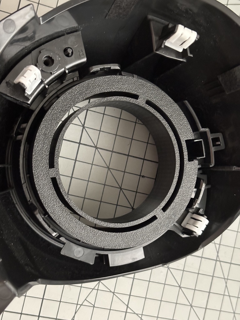 GR86用 エアコン吹き出し口メーターホルダー(60φ)_ブラック