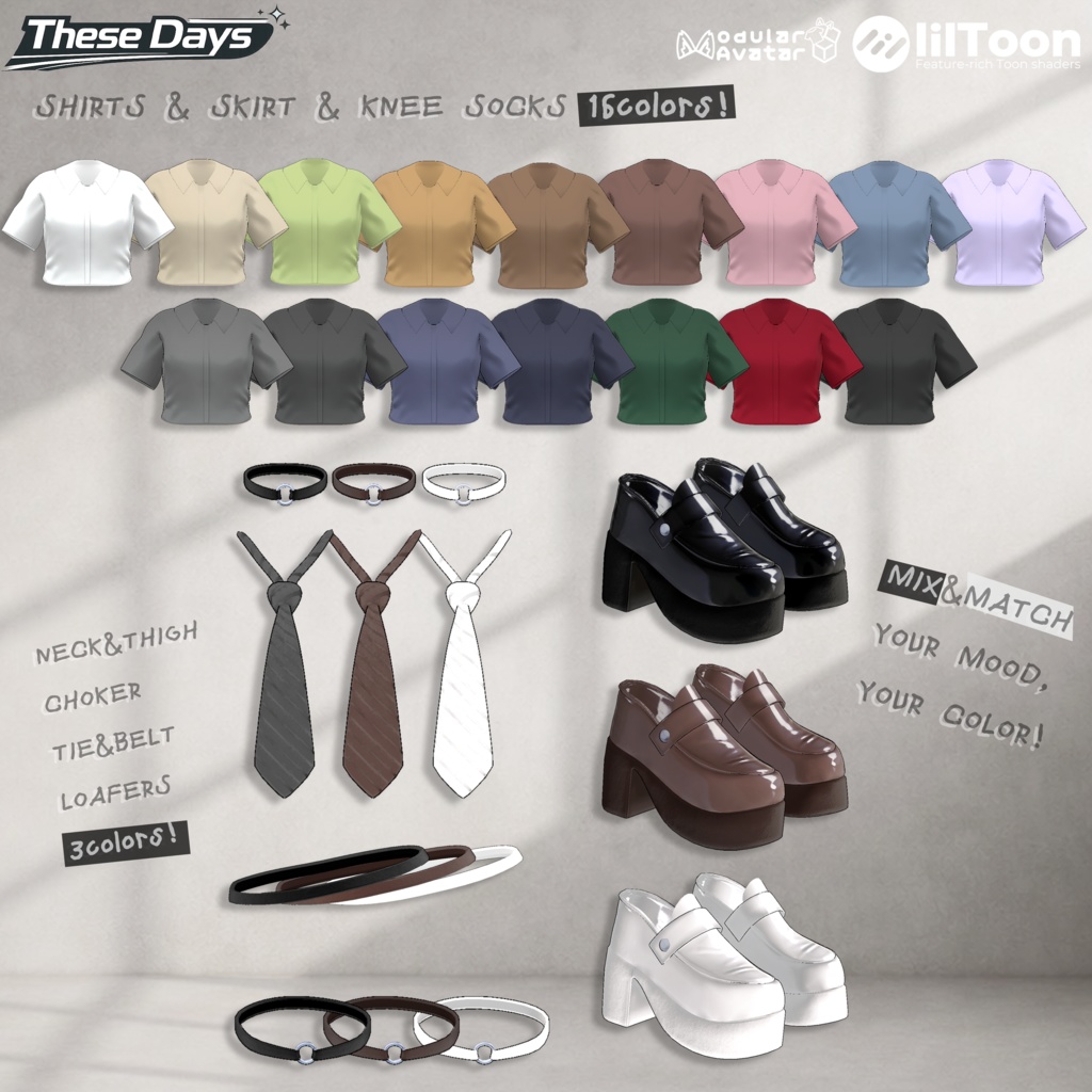 【Opening Sale】【15 Avatars】 NO_02. 🌸 These Days 🌸 🌸 あの日々 🌸