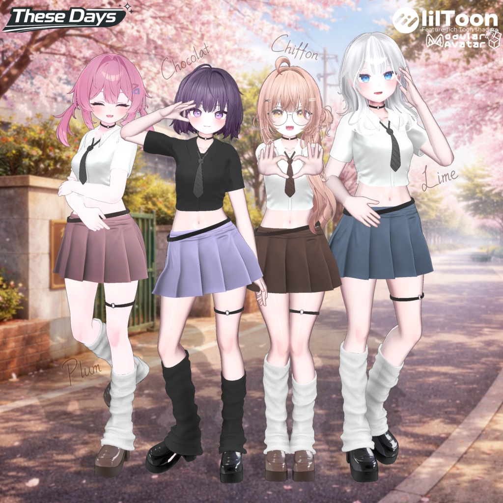 【Opening Sale】【15 Avatars】 NO_02. 🌸 These Days 🌸 🌸 あの日々 🌸