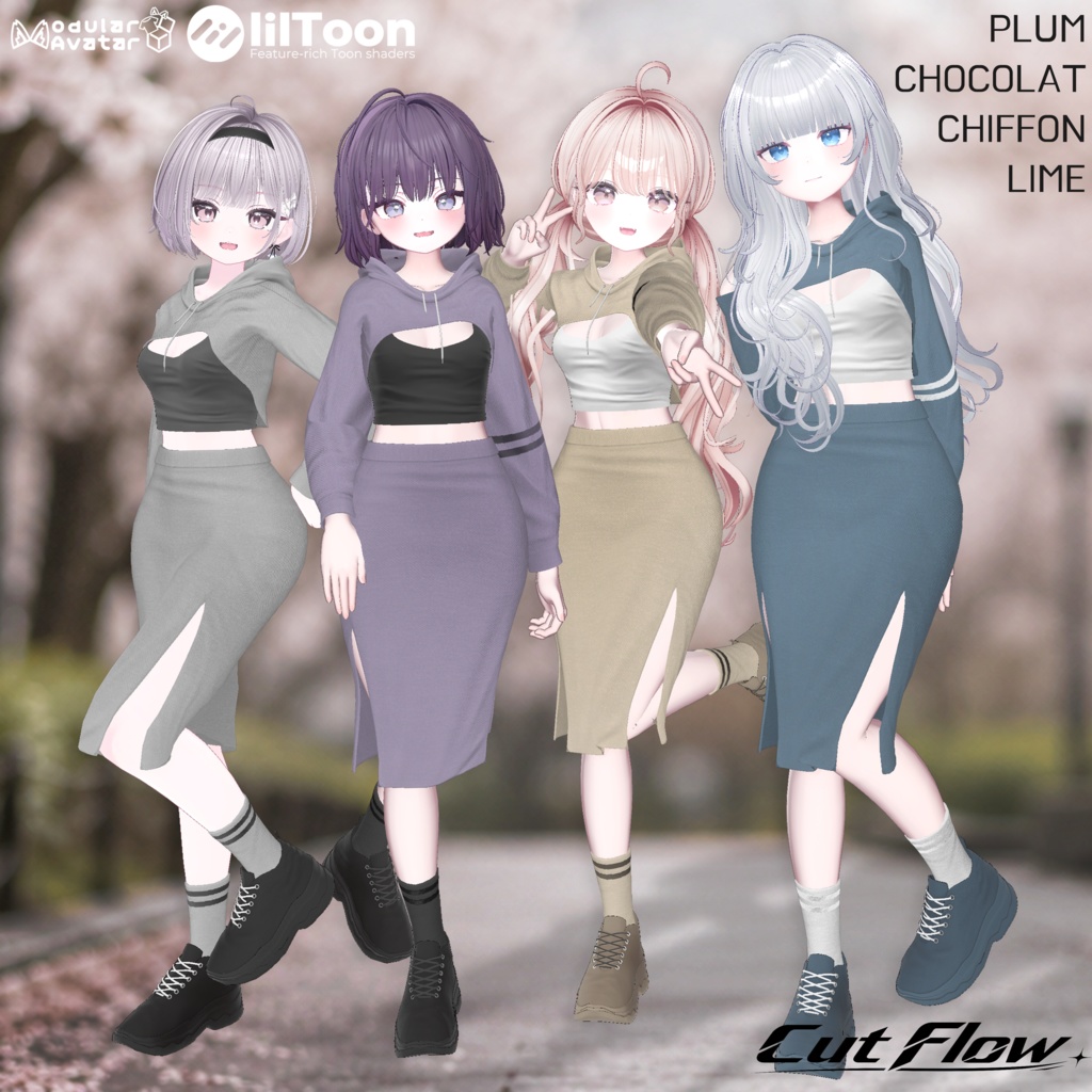【オープニングセール】【14 Avatars】NO_03. ✂️ Cut Flow|断流(だんりゅう)