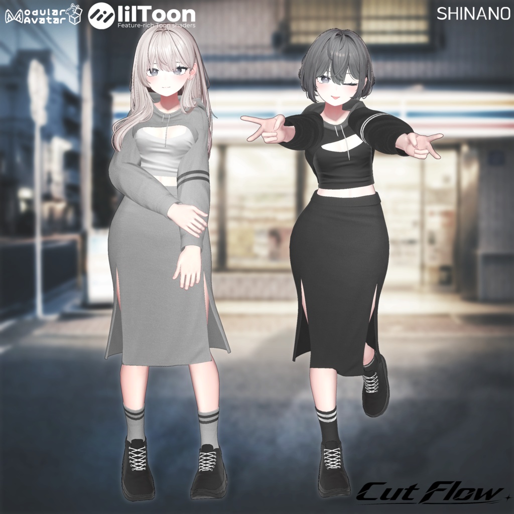 【オープニングセール】【14 Avatars】NO_03. ✂️ Cut Flow|断流(だんりゅう)