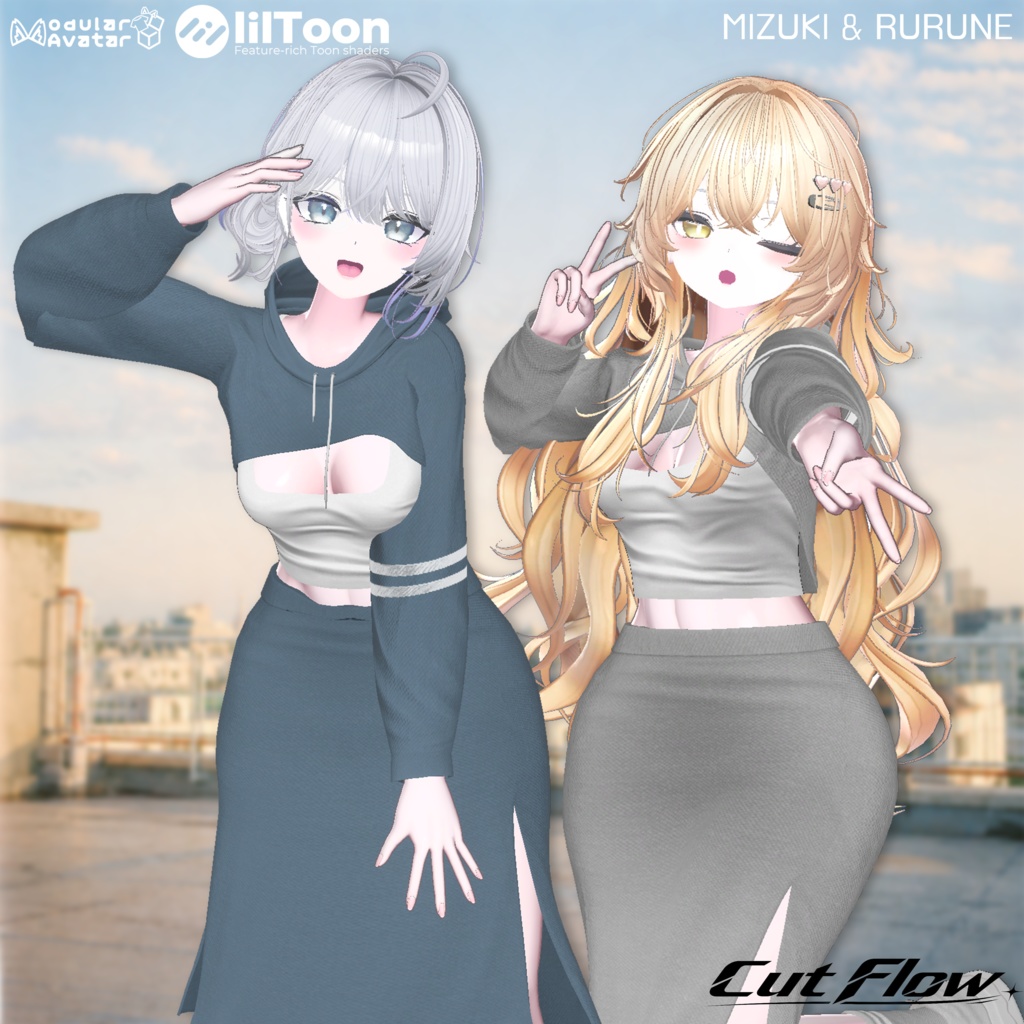 【オープニングセール】【14 Avatars】NO_03. ✂️ Cut Flow|断流(だんりゅう)
