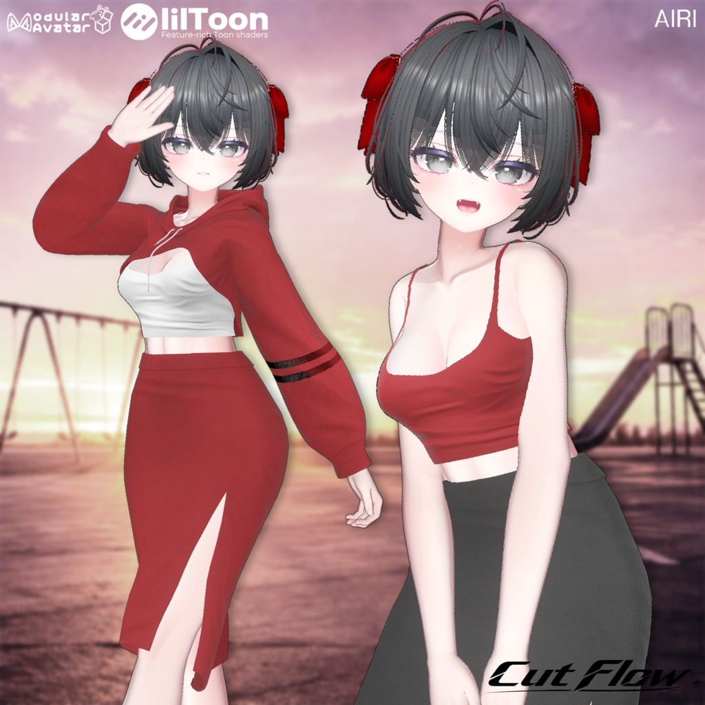 【オープニングセール】【14 Avatars】NO_03. ✂️ Cut Flow|断流(だんりゅう)