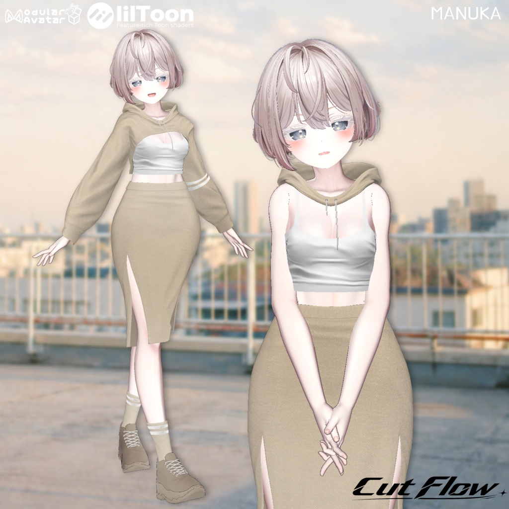 【オープニングセール】【14 Avatars】NO_03. ✂️ Cut Flow|断流(だんりゅう)