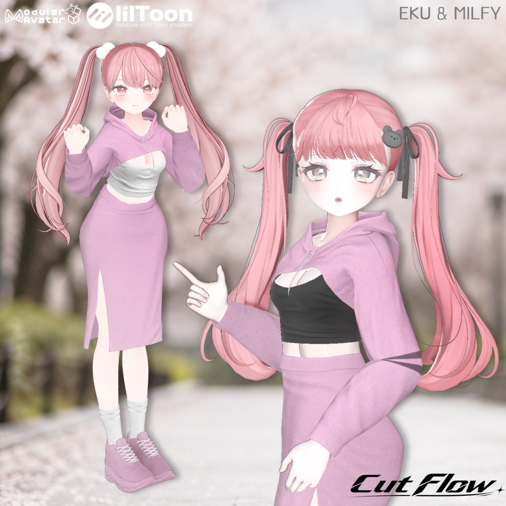 【オープニングセール】【14 Avatars】NO_03. ✂️ Cut Flow|断流(だんりゅう)