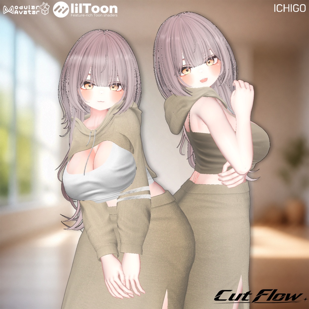 【オープニングセール】【14 Avatars】NO_03. ✂️ Cut Flow|断流(だんりゅう)